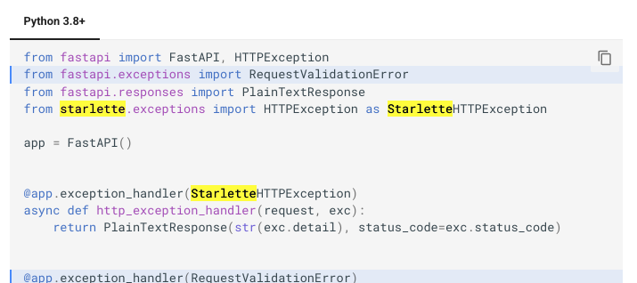 starletteからインポート